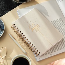Paperora A5 Spiralli Süresiz Planlayıcı Ajanda - Bej