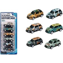 Kiddico Toys 6'lı Kartelada Çek Bırak Arabalar