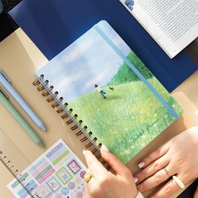 Paperora A5 Spiralli Süresiz Planlayıcı Ajanda - Manzara