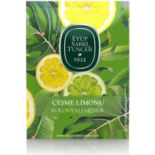 Zemira Home Eyüp Sabri Tuncer 50LI Mendil Çeşme Limonu Kolonyalı (9,3 x 12,5) Doypack