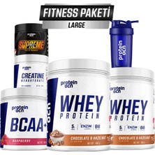 Proteinocean Fıtness Paketi Large -  Chocolate & Hazelnut Ahududu