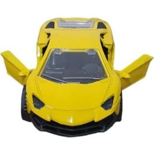 Kiddico Toys Çek Bırak Metal Araba Lamborgini