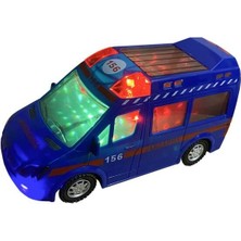 Kiddico Toys 3D Işıklı ve Türkçe Sesli Jandarma Araba