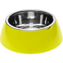 Ferplast Jolie Çelik Mama Kabı - Yeşil (1,2lt)