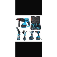 Börth 15 Pilli 4 Akülü 5li Set