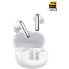 Qcy Melobuds N60 Bluetooth Kulaklık 6.0- Bassbost - Ldac- Hi-Res - 56DB Anc - Çift Cihaz 45 Saat Dinleme Beyaz