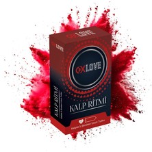 Dukkanıum Oxlove Kalp Ritmi Prezervatif 10’lu 1 Kutu – Uzun Tutku ve Güvenli Koruma