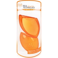 Real Techniques RT-1711 Mucize Makyaj Süngeri Seyahat Kılıfı ile Kolay Taşıma ve Kullanım