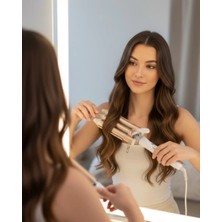 Nuveden Ieg™ Bukle Saç Maşası – Kolay Kullanım Sağlıklı Bukleler Yüksek Isılı