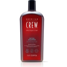 American Crew Erkekler için Detox Peeling Etkili Arındırıcı Şampuan 1000ML