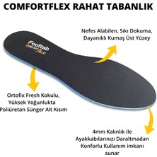 Yefer Store YeferStore Soft Comfort Darbe Emici Tabanlık, Nefes Alabilen Rahat Kumaş Ayakkabı Tabanlığı, 1 Çift