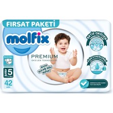 Flamex Premium Bebek Bezi Fırsat Paketi 5 Beden 11-18 kg 42 Adet