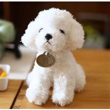 Charmer Princesses Toy Poodle Gerçekçi Peluş Oyuncak 30 cm Köpek Peluş Ithal