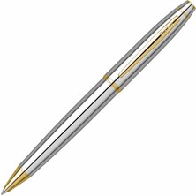 Scrikss isminize özel 35 Tükenmez Kalem Gold Krom