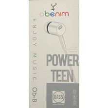 Obenim Kulak Içi Kablolu Mikrofonlu Stereo Kulaklık