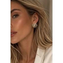 Solène Brenda Zirkon Taşlı Vip Küpe