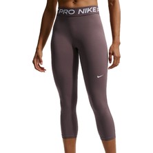 Nike Pro 365 Orta Bel Toparlayıcı Etkili Kadın Kısa Boy Spor Tayt