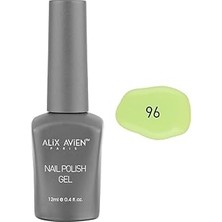 Indispensablely Alix Avien Limon Yeşili Kalıcı Oje 96-Yoğun Renk Veren Jel Oje 12 Ml-Nail Uv Gel Polish 96