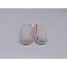 Indispensablely Parça Deponuz (1114) Silikon Anahtar Kılıfı, Anahtar Kabı Volkswagen Jetta ile Uyumlu