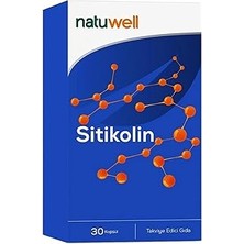 Indispensablely Natuwell Sitikolin Edici Gıda 30 Kapsül