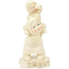Indispensablely Department 56 Snowbabies Shores Tell Me What You See Heykelcik, 13,59 Cm, Çok Renkli