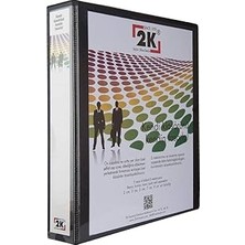 Indispensablely 2k 05-2d-S 2 Halka D Mekanizmalı Klasör Kutu Içi, Siyah, 5 Cm, 10 Adet