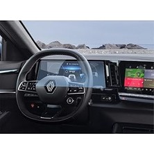 Indispensablely Engo Renault Austral 12.3 Inç Dijital Gösterge ile Uyumlu Ekran Koruyucu Şeffaf Nano