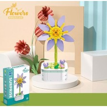 Zuanma Çiçek Blok 122 Parça Nilüfer