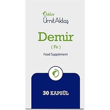 Indispensablely Demir Yüksek Biyoyararlanım 30 Kapsül