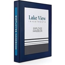 Indispensablely Avery Ağır Hizmet Çerçeveli Görünüm 3 Halkalı Klasör, 2,54 cm Ezd Halkalar, 1 Lacivert Klasör (6805