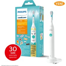 Philips Sonicare Çocuk Şarjlı Diş Fırçası, Hassas Temizlik, Sticker’lı, 2 Yoğunluk, HX3601/01