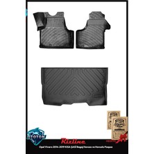 Rizline Opel Vivaro 2014-2019 Kısa Şasi Bagaj Havuzu ve Havuzlu Paspas