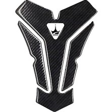 Indispensablely Universal Tank Pad | Triumph ile Uyumlu | Kaydırmaz Dayanıklı Karbon| Motosiklet Tank Pad | GC06