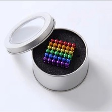 N&M Store 216 Parça 5mm Manyetik Top Seti Sihirli Mıknatıslı Küp ve Stres Giderici Zeka Oyuncağı