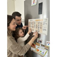 Bite and Grow Haftalık Menü Planlayıcı Magneti