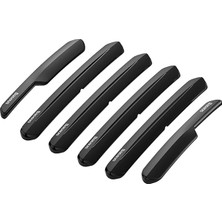 Buyx Baseus T-Space 6 Parça Tesla Araç Kapı Çizik Önleyici Tampon Koruma SETI-(5775) - BU002T-7FLAN