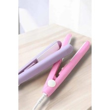 Buyx Seramik Kaplama Taşınabilir Mini Saç Düzleştirici Seyahat Dostu Tasarım - BU002T-7GCZO6