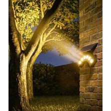 Gaman 10W Solar Güneş Enerjili LED Bahçe Duvar Armatürü Güneş Enerjili Çim Armatür bahçe Aydınlatma