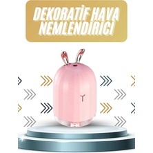 Buyx LED Işıklı Hava Nemlendirici Buhar Makinesi Dekoratif Aromaterapi - BU002T-7GDWL1