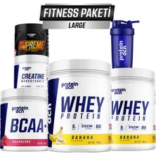 Proteinocean Fitness Paketi Large - Muz Ahududu