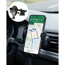 Mulvxkrg KRG02 Araç Içi Telefon Tutucu Havalandırma Izgara Telefon Standı (Mulvix)