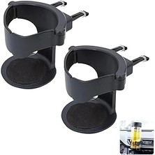 Indispensablely Bolivia's Araba Bardak Tutucu, 2 Parça Ayarlanabilir Hava Menfezi Klipsli Tutucu, Yatay Kanatl