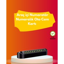 Buyx Şık ve Işlevsel Fosforlu Araç Numaratörü – Kolay Kullanım Yüksek Görün? - BU002T-7GG55