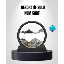 Buyx Zarif Cam Kum Saati – Ofis Ev ve Raf Dekoru Için Estetik Tasarım - BU002T-7GEHU6