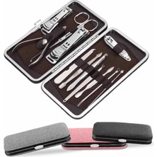 Buyx Tırnak Bakımı Tırnak Makası Profesyonel 12 Parça El Ayak Manikür Pedikür Set - BU002T-7GGZ5