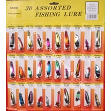 Savage 30'lu Olta Kaşığı Seti - Alabalık/Turna/Levrek - (SNK08-555)