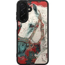 Samsung Galaxy A36 Uyumlu At Horse Tasarımlı Glossy Premium Kılıf