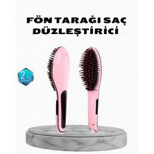 Buyx Profesyonel Saç Düzleştirici 5 Kademeli Isı Ayarlı Seramik Plakalı - BU002T-7GJMG2