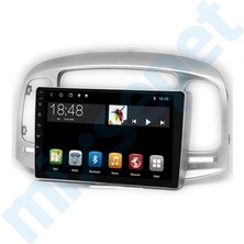 Maygo Myg-4/64 Serisi Hyundai Accent Era 2006-2012 Model Uyumlu 4 GB Ram 64 GB Hafıza Carplay Android Auto Destekli Multimedya Navigasyonlu Navigasyonlu Platinium Series