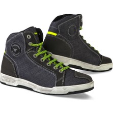 Stylmartin Kansas Antrasit Motosiklet Ayakkabısı Su Geçirmez Nefes Alabilir Tasarım